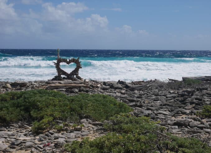 herz-am-strand