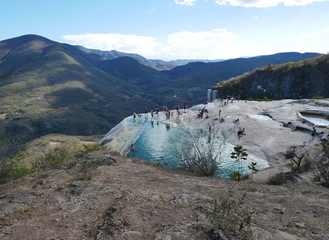 Bekannte Infinity Pools in Hierve el Aqua